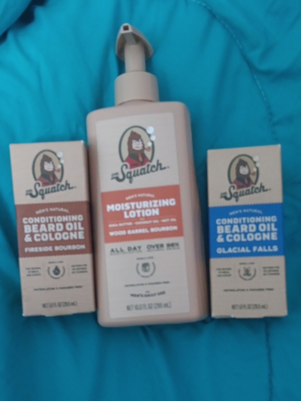 Squatch Moisturizing Lotion - Cream (Wood Barrel Bourbon)